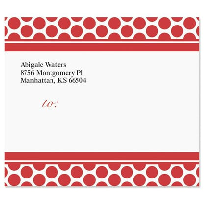 Colorful Images Tailored Appeal Personalized Package Shipping Labels, Add Names & Addresses, Set of 36, Easy Peel Flat Mailing Address Label Sheets, 3⅞” x 3⅜”, 3 Designs - style: Tailored