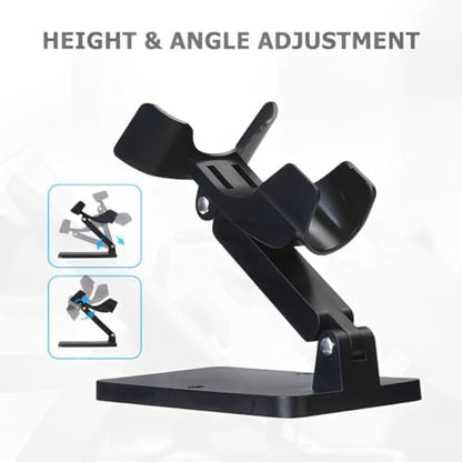 Universal Scanner Holder,Adjustable Barcode Scanner Stand,No Assembly Barcode Reader Bracket Compatible with 1900 1950 DS3678 DS2278 LS2208 Most Barcode Scanner