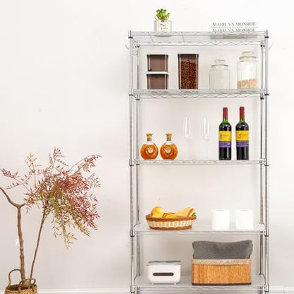 Poofzy Wire Shelf Liner 18" x 48", Set of 5 Clear - color: Clear, size: 18"x48" 5pcs