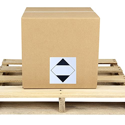 Shipping Labels Transport Stickers Limited Quantity of Dangerous Goods Black Diamond Label, 3"x3", 200 Per Roll - size: 3x3 inch