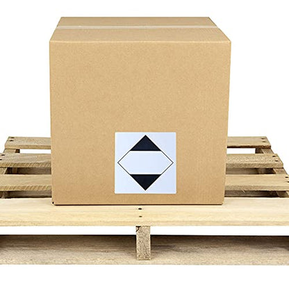 Shipping Labels Transport Stickers Limited Quantity of Dangerous Goods Black Diamond Label, 3"x3", 200 Per Roll - size: 3x3 inch