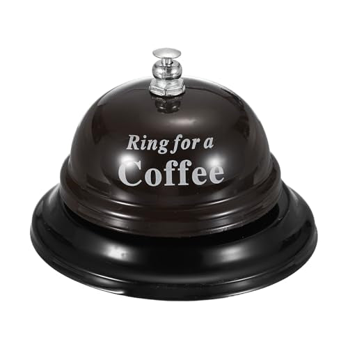 PATIKIL Desk Bell, 3.3" Service Call Bell Ringing, Beer, Coffee, Coffee - color: Coffee(coffee)
