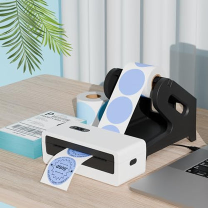 Jiose 4x6 Label Holder - Work with Desktop Thermal Printer (Black)