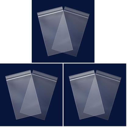 iMailer - 1000 Count - 3" x 5" Small Plastic Bags- Reclosable Zip Bags 2 Mil with Lock Seal Zipper for Treats, Snack, Photo, Jewelry, Party Favors (Pack of 3) - size: 3" x 5" (Pack of 3)