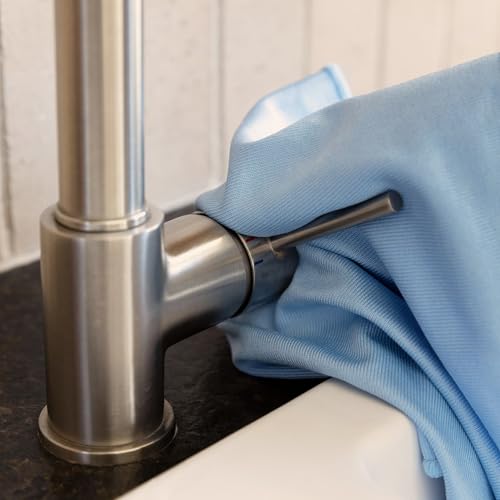 Zflow Microfiber Glass Cleaning Cloths - 24 Pack (16 x 16) - Streak Free - Lint Free - Quickly Clean Windows, Windshields, Mirrors, and Stainless Steel - size: 16"x16" (Pack of 3)