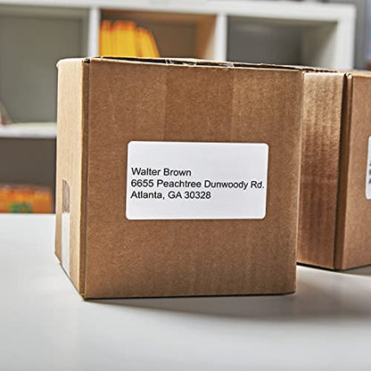 DYMO Authentic LW Shipping Labels, DYMO Labels for LabelWriter Label Printers, 2-1/8" x 4", 1 Roll of 220 - size: 1 Roll