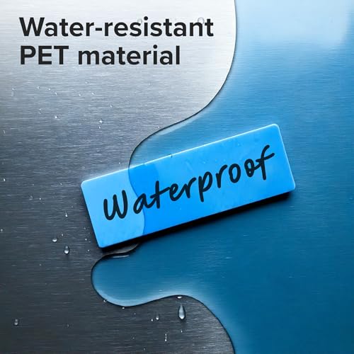 X-bet MAGNET Dry Erase Magnetic Labels, 1x3 (2.5x7.5cm), 30 pcs, Multicolor - color: Multicolor 1x3" 30 pcs