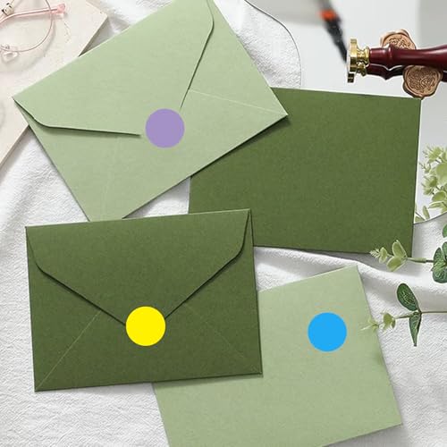 2400 Pieces 0.75 Inch Clear Transparent Round Waterproof Sticker,Envelope Tab Sealer and Retail Package Round Clear Seal Labels Self Adhesive Stickers - color: Clear, size: 0.75 inch-2 rolls