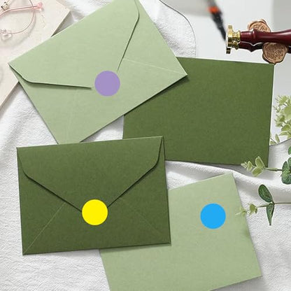 Dot Stickers,Pack of 2400 Round Color Coding Circle Dots Stickers Labels (3/4",Yellow) - color: Yellow, size: 0.75 inch-2 rolls