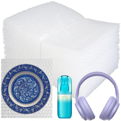 50PCS 8x12"Bubble Out Bags,Double-Wall Cushioned,Shockproof,Tear-Resistant - size: 50pcs-8x12IN