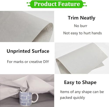 Newsprint Packing Paper Sheets for Moving, Shipping, Box Filler, Wrapping and Protecting Fragile Items 1.3 Lbs (50 Sheets, 26” x 15”) - size: 50 Sheets (15"W x 26"L)