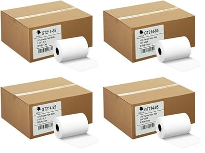 (50) Gorilla Supply 2 1/4 x 85 Thermal Paper Receipt Rolls Clover Mini Verifone VX510 VX570 FD50 T4220, 2.25 x 85 ft, POS/Cash Register Paper, BPA Free, 50 Rolls (Pack of 4) - size: 2 1/4" X 85' (Pack of 4)