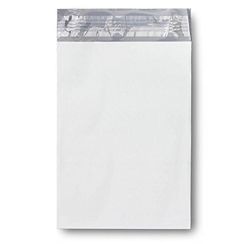 KKBESTPACK Poly Mailers Envelope Shipping Bags, 6" x 9", White, 100 Count (Pack of 1) - size: 6" x 9" 100pcs