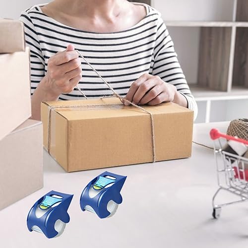 6 Rolls Clear Packing Tape - Quiet Packaging Tape 1.5 INCH Core Shipping Tape Refill Rolls Moving Tape for Packing Boxes, 2" x 25 Yards - size: 6 Rolls