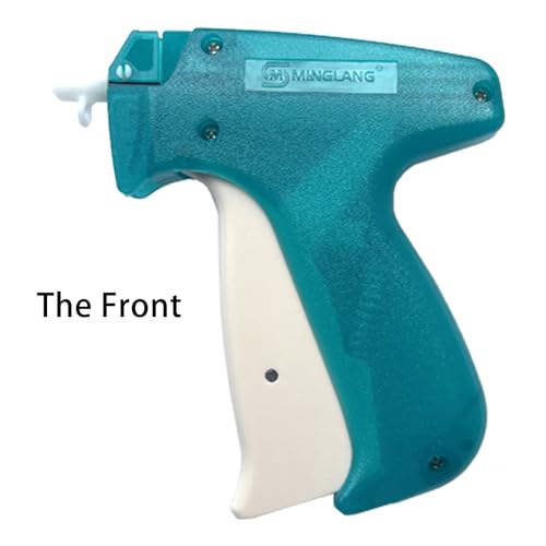 Micro Tagging Gun - Simple & Easy Sewing Kit With 3 Needles & 1800 White & Black Fine Fasteners for Quilting, Sweing, Hemming & Wrinkle Design