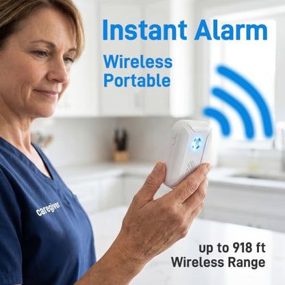 Hendun Motion Sensor Door Bell Chime for Business, Commercial Ring Bell - color: 1 Receiver & 2 Transmitters
