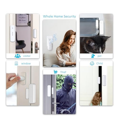 Wireless Door Chime, Door Sensor Chimes When Door Opens/Business Entering - size: 1 Receiver +1Sensor