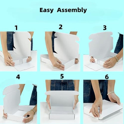 Small Shipping Corrugated Boxes 7x5x2 Inches 100 Pack - size: 7x5x2 Inches