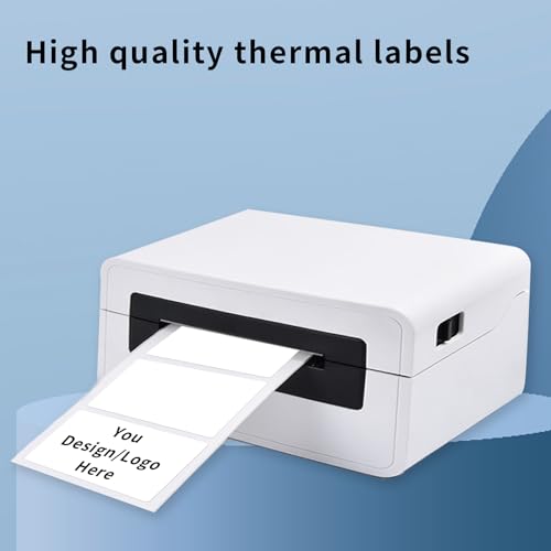 2×3 Inch White Removable Thermal Labels,Waterproof Thermal Label (300 Sheets per Roll,2 Rolls) - color: White,2 Rolls, size: 2×3 inch