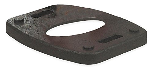 Cortina Trailblazer Vertical Panel 20 lb Rubber Base, 03-760-20, Black - style: 20 lb Base