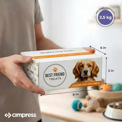 Personalized Mailer Box, Add Logo or Text, 8" x 6" x 3", 12 Pack, White Cardboard Gift Box, Medium Corrugated, Shipping Boxes for Small Business, Custom Packaging, Subscription Box - size: 8" x 6" x 3"