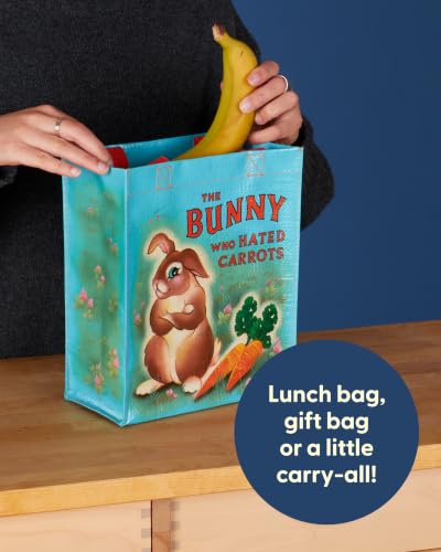 Blue Q Handy Tote Bag - Funny Reycled & Reusable Tote Bag - color: The Bunny Who Hated Carrots