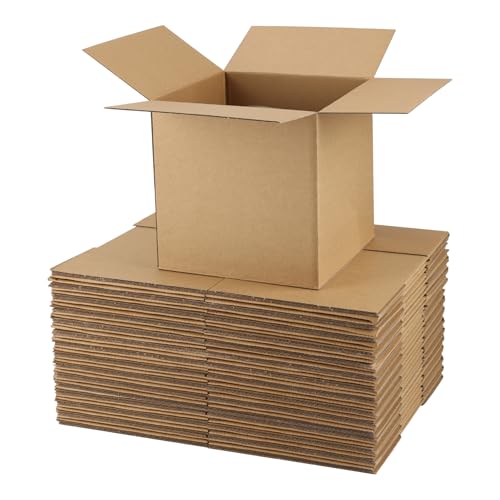 CRUGLA 25 Packs 7x7x7 Shipping Boxes, Brown Mailing Boxes - size: 7x7x7 Inch 25 Pack