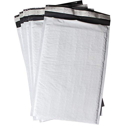 15/100/200/300/400/500/1000 pcs #5 10.5x16 Poly Bubble Padded Envelopes Mailers Shipping Bags AirnDefense (400)