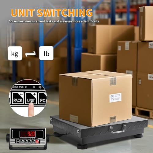 Heavy Duty Postal Scale, 660lb/0.1lb High Accuracy Shipping Scale