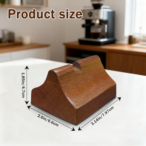 lotoo 2 Pcs Glasses Stand, Wood Eyeglasses Holder for Desk , Sunglasses Display Case for Home, Office, Desk, Countertop, Nightstand