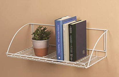 ClosetMaid 8279 24-Inch Wide Laundry Utility Hanger Shelf, White - size: 24-inch