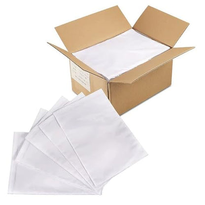 500PCS Packing Slip Pouches 9.5"x 12" Fit For 8.5"x 11" inch Packing List Envelopes,Self-Adhesive Mailing / Shipping Pouch Enclosed Bags for Packing Slips / Invoice /Labels Lettter Envelope Mailers