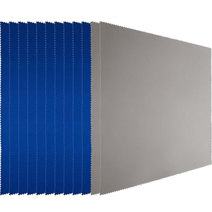 Frienda 12 Pack Large Glass Cleaning Cloth, Blue,Deep Gray - color: Blue,deep Gray