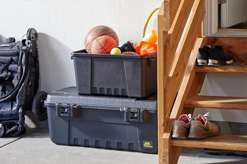 Plano Storage Trunks - color: Blaze Orange, style: Large - 1 pack