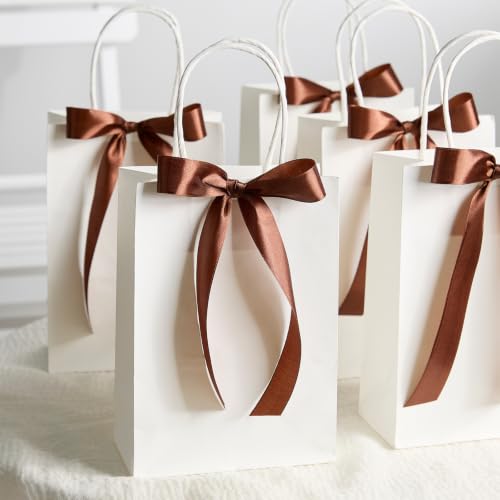 Brown Satin Ribbon 1 Inch x 100 Yards - color: Brown