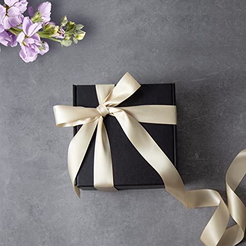 8x8x4 Inches Shipping Boxes Pack of 25, Packaging Corrugated Cardboard Mailer Boxes for Small Bussiness, Black - size: 8 x 8 x 4 inch