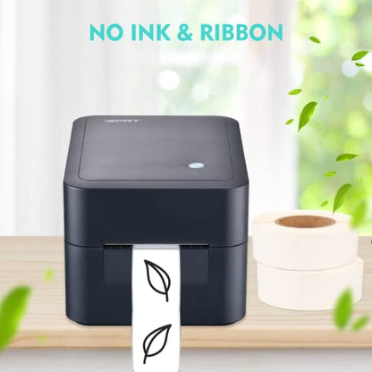 iDPRT Thermal Mailing Address Labels - 1.18"x3.54" (30mm90mm), 2 Rolls of 300pcs, Barcode Compatible With iDPRT, Rollo, DYMO, Zebra, Direct Thermal Sticker for QR Code, FBA - size: 1.18" × 3.54"(30mm×90mm)