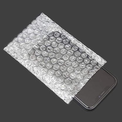 200 Pack 4x6 Inch Bubble Cushion Wrap Bags for Shipping Packing Small Clear Bubble Out Pouches Double Walled Bubble Cushioning Bags for Moving Storage - size: 4x6 Inch