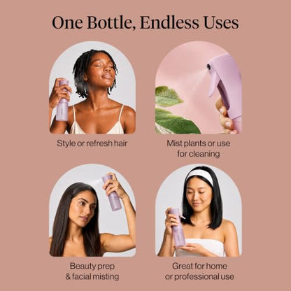 Kitsch Continuous Spray Bottle for Hair – Sheer Violet, 150ml - color: Sheer Violet