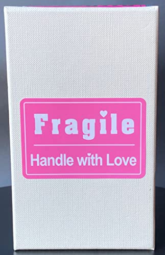 2x3 200pcs Cute Fragile Stickers for Shipping Box, Personal Mailing Bags