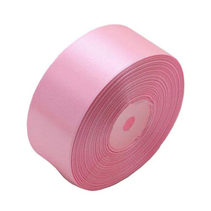Pink Satin Ribbon 1.5 Inch for Gift Wrapping, 50 Yards in Length - color: Pink, size: 1.5"