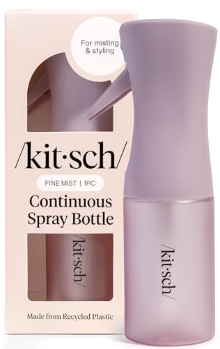 Kitsch Continuous Spray Bottle for Hair – Sheer Violet, 150ml - color: Sheer Violet