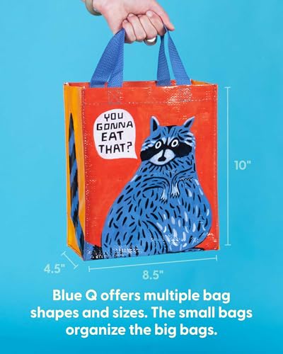 Blue Q Handy Tote Bag - Funny Reycled & Reusable Tote Bag - color: You Gonna Eat That