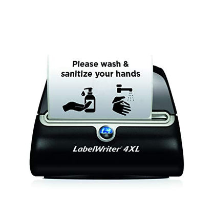 DYMO Authentic LW Extra-Large Shipping Labels, for LabelWriter 5XL and 4XL Label Printers Only, 4" x 6", White, 1 Roll of 220