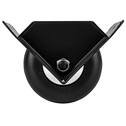 Penn-Elcom W2080K/HD 3" Heavy Duty Recessed Corner Caster in Sleek Black