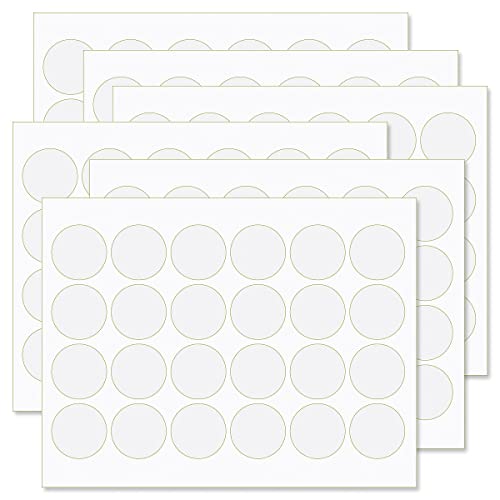 Harvest Notes Autumn Personalized Round Address Labels - Set of 144 (4 Designs), Round Self-Adhesive, Flat-Sheet Labels, by Colorful Images - color: Harvest