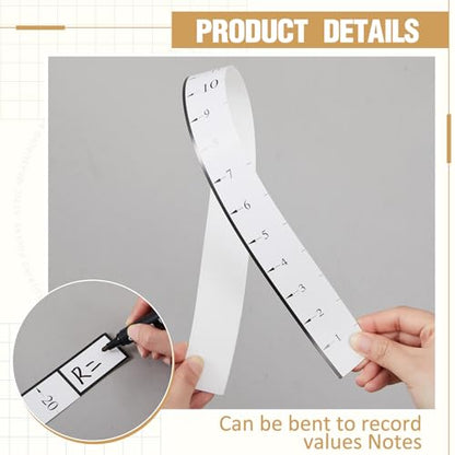 Attic Measuring Rulers (Case of 1000), 20 Inch, Card Stock, Attic Insulation R-Value Ruler for Insulators Ceiling Insulation