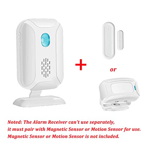 GreenCycle Motion Sensor Alarm Receiver, 1 Receiver, Can't Use Separately - color: Only 1 receiver