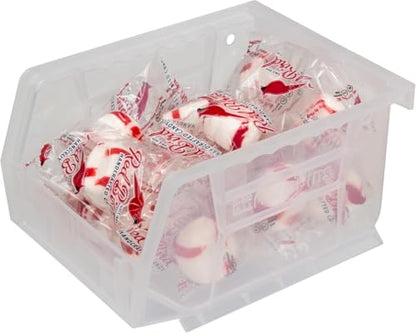 Akro-Mils 30210 AkroBins Plastic Storage Bins, 5"x4"x3", Clear, 24-Pack - color: Clear