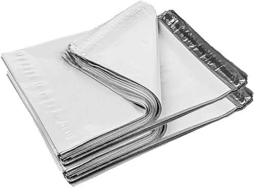 iMBAPrice 200 10x13 White Poly MAILERS ENVELOPES Bags 10x13 (Total 200 Bags) - color: White, size: 10" X 13"